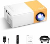 Chollo proyector – Mini Proyector Portátil PVO para Dibujos Animados, Proyector Movil Exterior, Full HD LED
