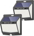Chollo focos led – Luz Solar Exterior [2 Paquete/3 Modes] 270° Súper Brillante Focos Led Exterior Solares con Sensor de Movimiento