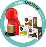 Chollo – Nescafé Dolce Gusto De’longhi Piccolo XS EDG210.R – Cafetera de cápsulas con 15 bares de presión,