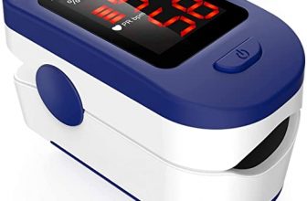 Chollo pulsioxímetro – AGPTEK Pulsioxímetro Profesional, Oxímetro de Dedo Digital con Pantalla LED para Medición de SpO2, Monitor de Saturación de Oxígeno, Lectura Instantánea