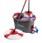 Chollo fregona – Vileda Turbo; Fregona giratoria con palo telescópico y articulación de 360°