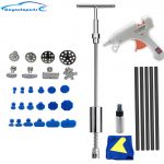 Chollo reparación chapa – Extractor de reparación de abolladuras de carrocería de coche, herramienta automotriz de puente de elevación de martillo inverso de Metal, Kit de eliminación de abolladuras automática, elimina bollos de coche