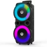 Altavoz iDance DJX-801 Bluetooth 100W micrófono+mando luces LED 58 cm