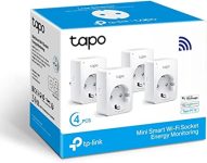 Enchufe inteligente TP-Link Tapo P110 Wifi pack de 4