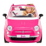 Barbie Muñeca y coche Fiat 500
