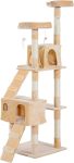 Arbol Rascador Gatos Centro Actividades Pawhut