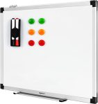 Pizarra blanca magnética 60 cm x 45 cm. Amazon Basics