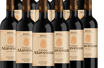 Vino Tinto Crianza 2019 Rioja Caja de 12 botellas x 750 ml Bodegas Alavesas