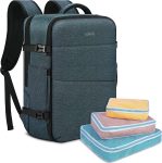 Mochila Viaje Portátil 40L con 3 Organizadores