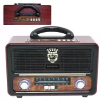 Radio Retro Inalámbrica con Bluetooth