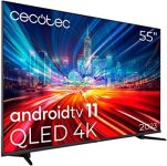 Cecotec Televisor VQU11055+S QLED 55” Modelo 2023