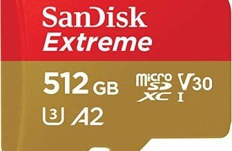 SanDisk Tarjeta microSDXC Extreme de 512 GB