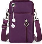 Bandolera Pequeña Bolso de Teléfono Móvil Aucuu