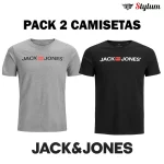 Jack & Jones Hombre Pack 2 Camisetas