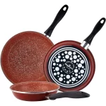 Juego de 3 sartenes MAGEFESA Terracota
