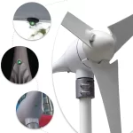 Turbina aerogeneradora de 400W 24V