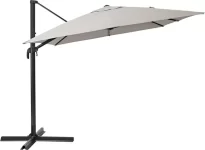Parasol excéntrico de aluminio  acero NATERIAL Aura
