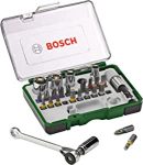 Set de puntas de atornillar y carraca Bosch 27 uds.