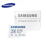 SAMSUNG Memory Card Micro SD Card 256GB EVO