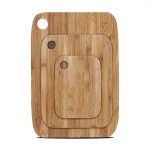 Juego de Tablas de Cortar de Bambú