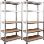 Estanterías Metálicas Galvanizadas Pack de 2