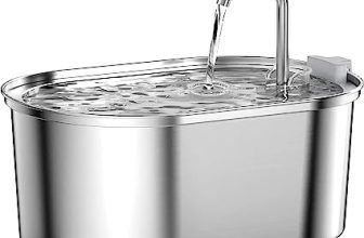 Fuente para Gatos SOOFPET de Acero Inoxidable