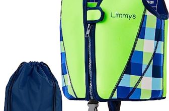 Chaleco de Natación de Neopreno de la Marca Limmys para Niños Flotador Aprendizaje