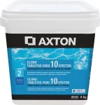 Cloro 10 efectos AXTON en pastillas 5 kg