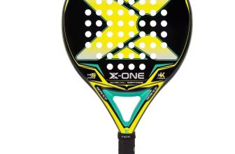 Pala de Pádel Nox X-ONE YELLOW-GREEN EX 2023