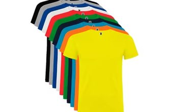Pack 10 Camisetas manga corta 100% algodón