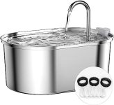 Fuente para Gatos SOOFPET de Acero Inoxidable