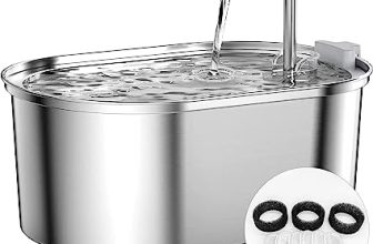 Fuente para Gatos SOOFPET de Acero Inoxidable