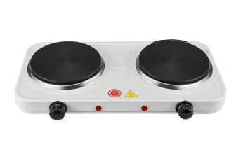 Cocina Eléctrica Portatil Hornillo Eléctrico  Placa Doble