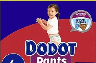 Dodot Pañales Bebé Activity Pants Talla 6 +15 kg 111 Pañales + 1 Pack de 48 Toallitas Gratis