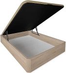 Canapé Abatible Extra Reforzado Gran Capacidad con Tapa Transpirable 135 x 190