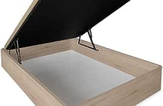 Canapé Abatible Extra Reforzado Gran Capacidad con Tapa Transpirable 135 x 190