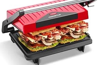 Aigostar Warme 30HHH  Parrilla Eléctrica, Sandwichera