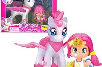 Pinypon Estrella y Unicornio Volador 32 Accesorios