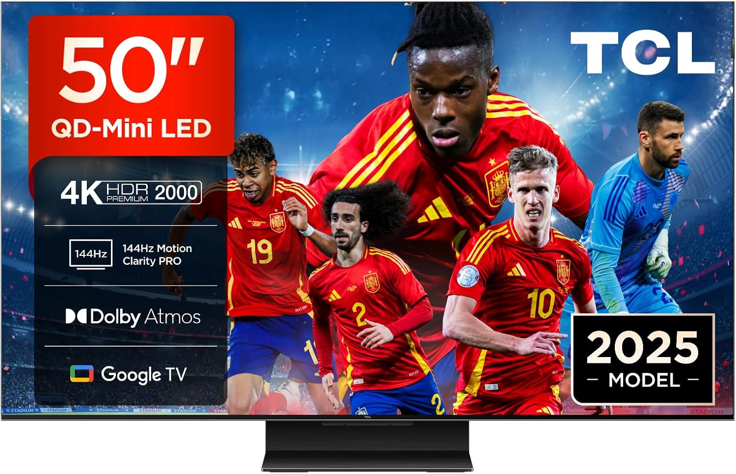TCL 50Q7C 50" QD-Mini LED, 4K HDR Premium 2600