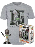 Pop Tees Child In Satc The Mandalorian Special Edition + Camiseta Exclusiva Funko