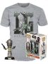 Pop Tees Child In Satc The Mandalorian Special Edition + Camiseta Exclusiva Funko
