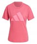 Chollo camiseta – Adidas Win 2.0 Camiseta De Manga Corta Mujeres – Rosa