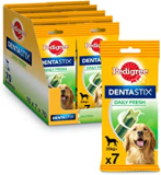 Pedigree Dentastix Fresh Snack Dental para Perros 10 paquetes de 7ud
