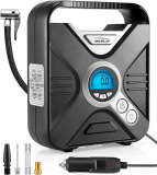 Chollo compresor aire – WindGallop Inflador Ruedas Coche Portátil Compresor Aire Coche 12V Mini Compresor de Aire Pequeño