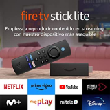 Fire TV Stick Lite con mando por voz Alexa