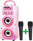 Altavoz Bluetooth Portatil Karaoke con Micrófonos Incluidos