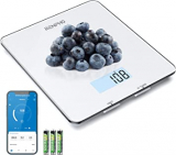 Chollo báscula cocina – Renpho Báscula Digital de Cocina para Hornear, Cocinar y Café con Calculadora Nutricional para Keto, Macro, Calorías y Pérdida de Peso con Aplicación para Smartphone