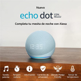 Chollo Echo Dot – Nuevo Echo Dot (5.ª generación, modelo de 2022) con reloj, Altavoz inteligente con Alexa
