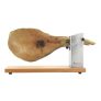 Jamonero BERGNER MASTERPRO de madera con soporte en acero inoxidable