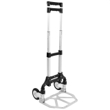 Carretilla de Mano Portátil Plegable Carro Ligero Aluminio Hogar Almacén Jardín